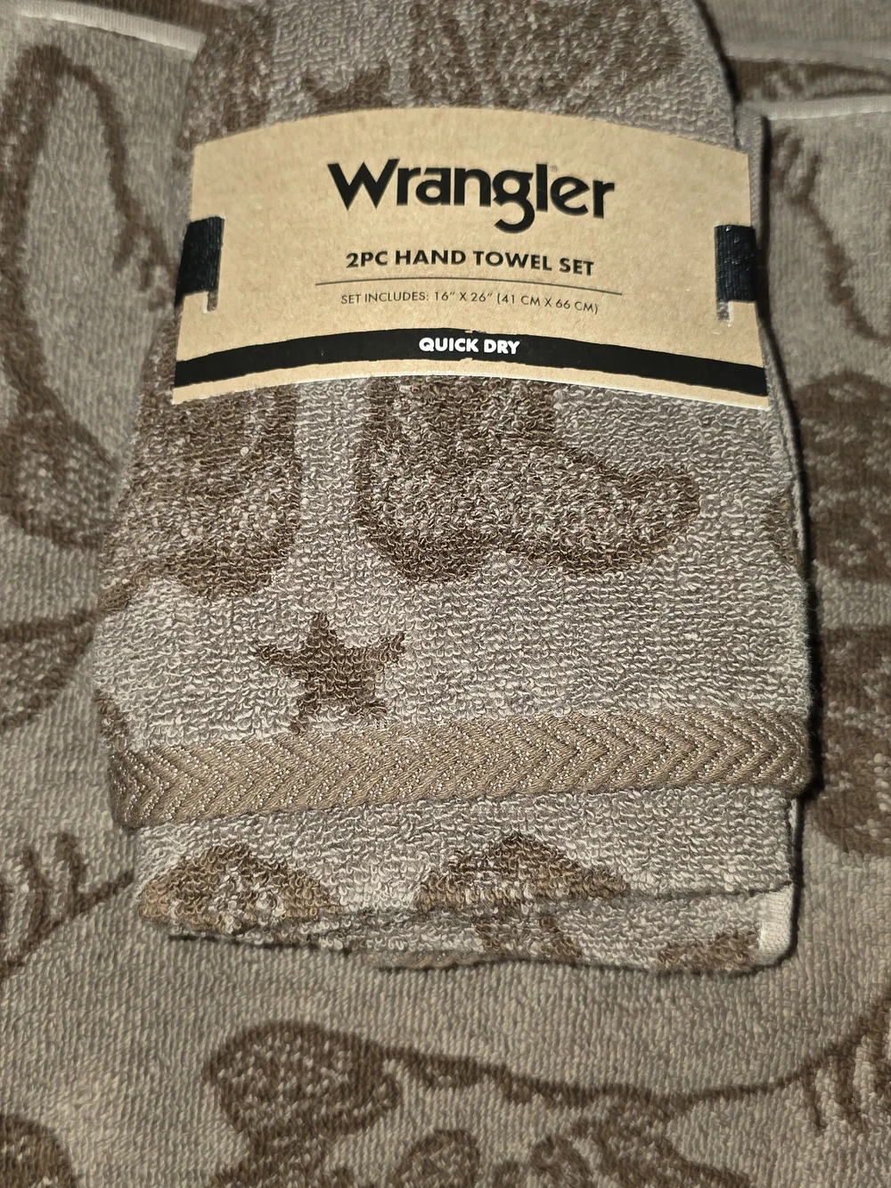 Wrangler Boot Towels